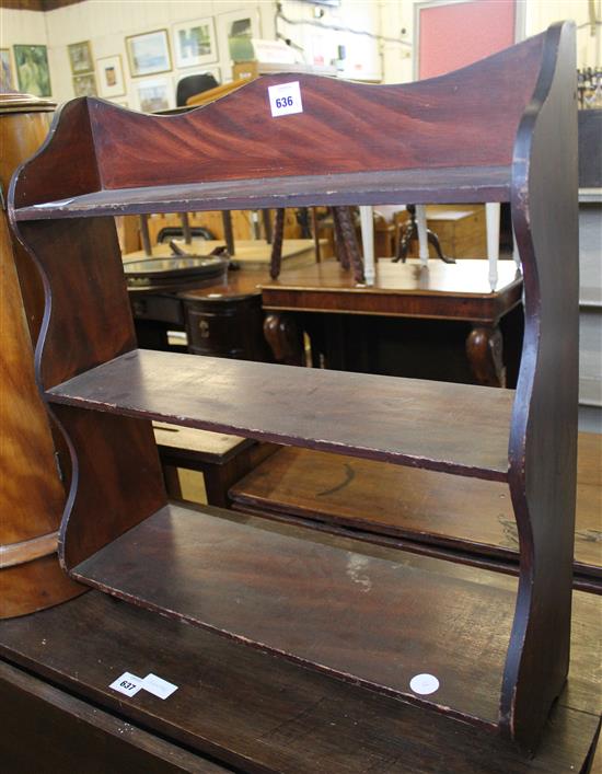 3 tier wall shelf